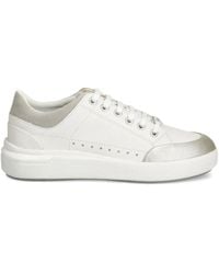 Geox - Dayla Perforated Panelled Trainers - Lyst