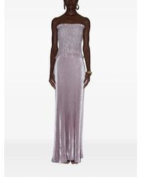 L'idée - Maya Pleated Maxi Dress - Lyst