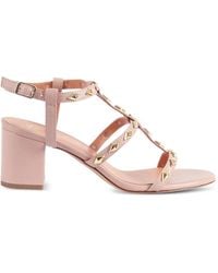 Via Roma 15 - Stud-Embellished Sandals - Lyst