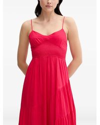 INTROPIA - April Smocked Tiered Maxi Dress - Lyst