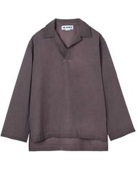 Sunnei - Wool Polo Shirt - Lyst