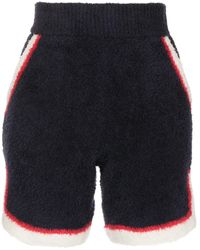 Undercover - Side-Stripe Towelling Shorts - Lyst