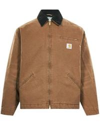 Carhartt - Og Detroit Corduroy-Collar Shirt Jacket - Lyst