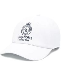 Sporty & Rich - H&W Crest Baseball Hat - Lyst