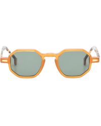 Kyme - Rio Geometric-Frame Sunglasses - Lyst