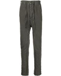 Masnada - Drawstring-waist Drop-crotch Trousers - Lyst