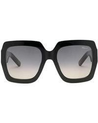 Chopard - Sonnenbrille Mit Eckigem Gestell - Lyst