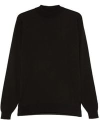 John Smedley - Mock-Neck Sweater - Lyst