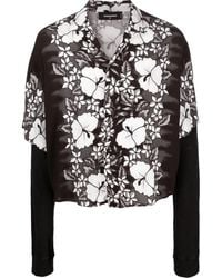 DSquared² - Bowling Drop Shirt Black/white - Lyst