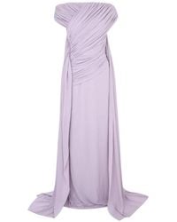 Chats by C.Dam - Merel Draping Maxi Dress - Lyst