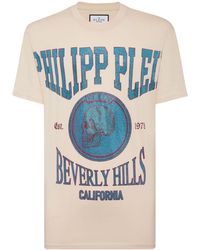 Philipp Plein - T-Shirt mit Kristallen - Lyst