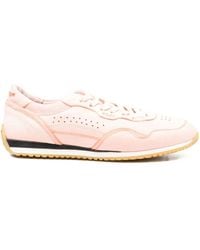 LEMARGO - Perforated Lace-Up Sneakers - Lyst