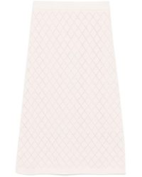 Zimmermann - Illustration Midi Skirt - Lyst