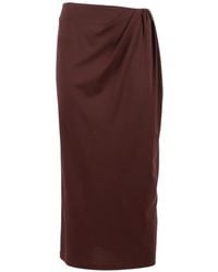 Weekend by Maxmara - Jersey Skirt - Lyst