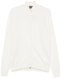 BOSS - Balonso Zip-Up Cardigan - Lyst