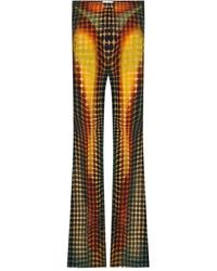 Jean Paul Gaultier - Re-Edition Flared Broek - Lyst