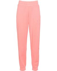 Moncler - High-Waisted Logo-Embossed Track Pants - Lyst