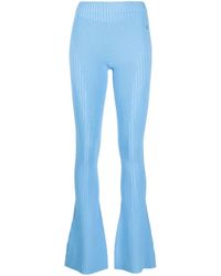 MISBHV - Knitted Flared Trousers - Lyst