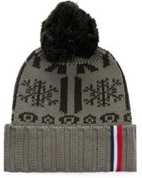Rossignol - Pom-Pom Intarsia-Knit Beanie Hat - Lyst