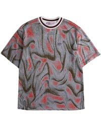 MACCAPANI - Jacquard Embroidered T-Shirt - Lyst