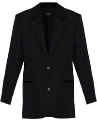 DSquared² - Single-Breasted Wool Blazer - Lyst
