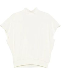 ELEH - Open-Back Draped Blouse - Lyst