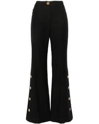Patou - Ausgestellte Tweed-Hose - Lyst