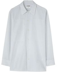 Jil Sander - Gestreept Overhemd - Lyst