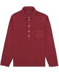 Fortela - Grayson Long-Sleeve Polo Shirt - Lyst