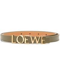 Loewe - Gürtel Mit Logo - Lyst
