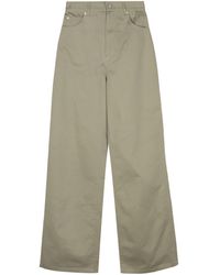 Loewe - Pantalones de talle alto - Lyst