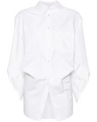 Balenciaga - Swing Twisted Shirt - Lyst