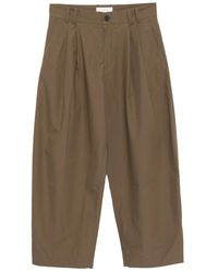 Studio Nicholson - Pleated Yale Trousers - Lyst