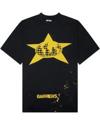 Barriers - Distressed Star-Logo T-Shirt - Lyst
