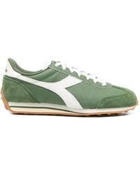 Diadora - Rally Punched Leather Sneakers - Lyst