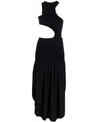 Stella McCartney - Cut-Out Sleeveless Asymmetric Dress - Lyst