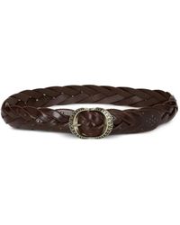 Fortela - Summer Braided Leather Belt - Lyst