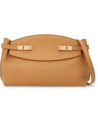Ferragamo - Grande Pochette En Cuir - Lyst