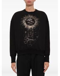 McQueen - Embroidered Sweatshirt - Lyst