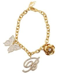 Blumarine - Pulsera con aplique de cristal - Lyst