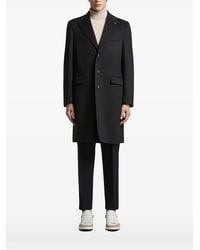 Peserico - Single-Breasted Notched-Lapels Coat - Lyst