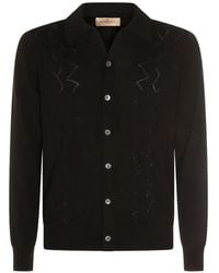 Piacenza 1733 - Geometric-Pattern Cardigan - Lyst