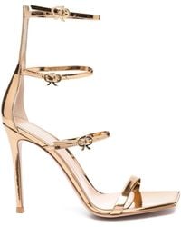Gianvito Rossi - Ribbon Uptown 105mm Strappy Sandals - Lyst