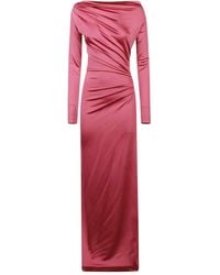 Victoria Beckham - Off-The-Shoulder Evening Dress - Lyst