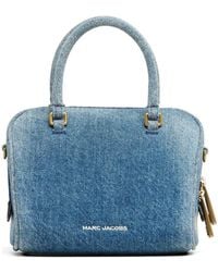 Marc Jacobs - Mini The Wave Denim Crossbody Bag - Lyst