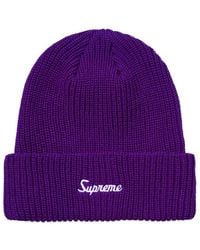 Supreme - Gorro De Punto Holgado - Lyst