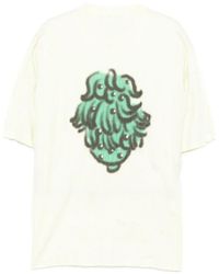 CROQUIS - Graphic-Print Pleated T-Shirt - Lyst