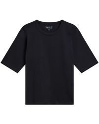 agnès b. - Brando Short-sleeve Cotton T-shirt - Lyst