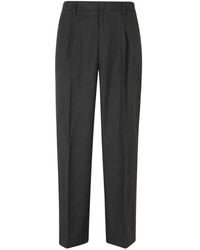 DUNST - Pleated Tailored Trousers - Lyst
