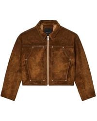 Purple Brand - Suede Carpenter Jacket - Lyst